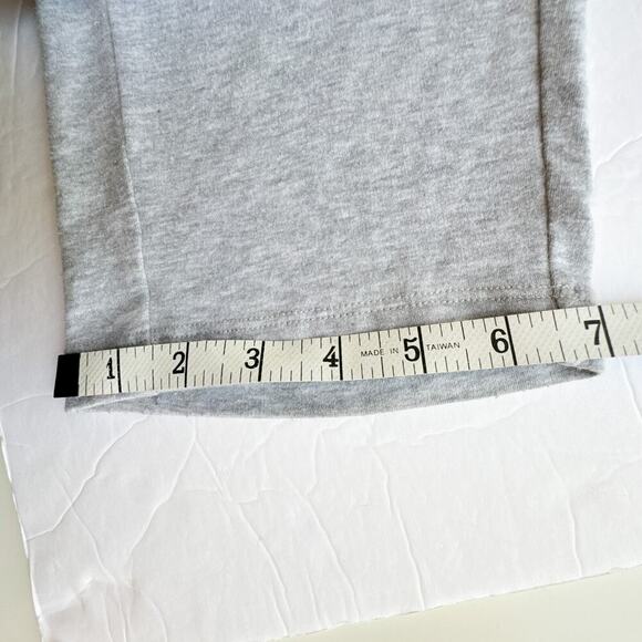 Eileen Fisher Slouch Ankle Cozy Grey Stretch Lounge Pants Large USA Made - Picture 12 of 14